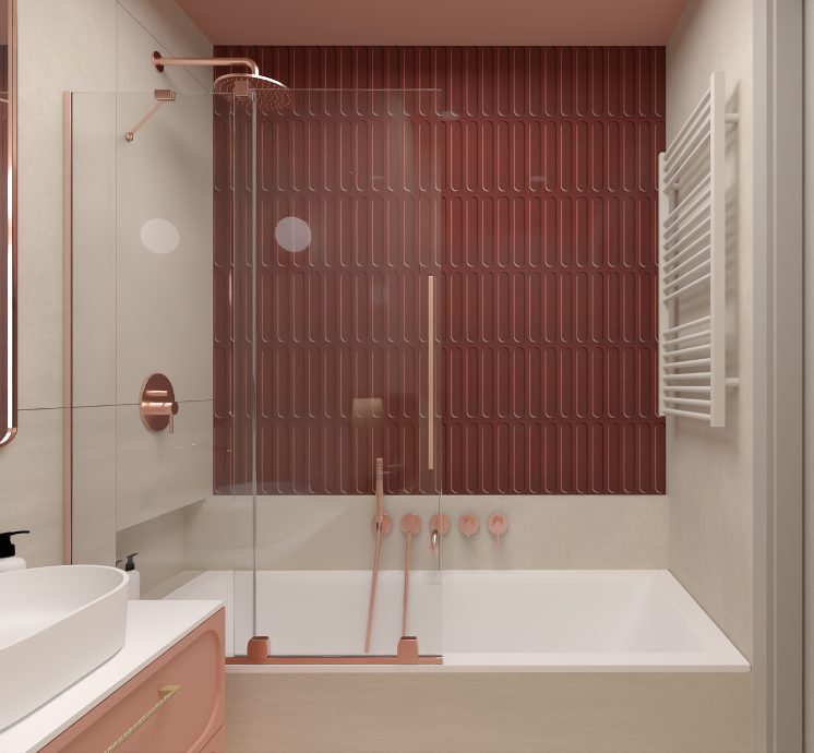 Modern Retro - łazienka